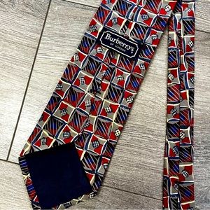 Burberrys Vintage Silk Neck Tie